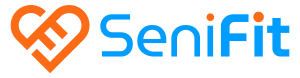Senifit logo : aplikace pro seniory